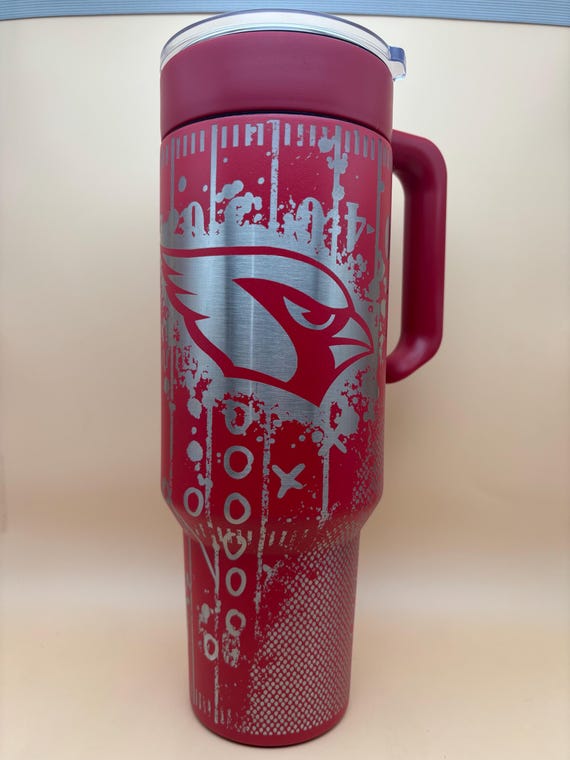 40oz Cardinals Tumbler