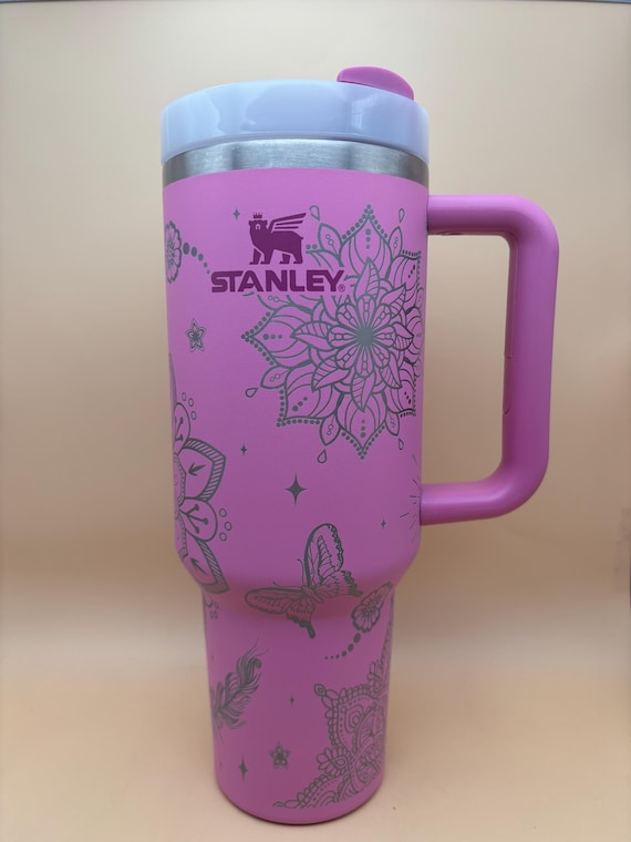 40oz Stanley Mandala Flower Tumbler