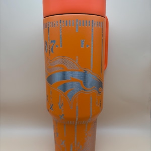 40oz Broncos Tumbler