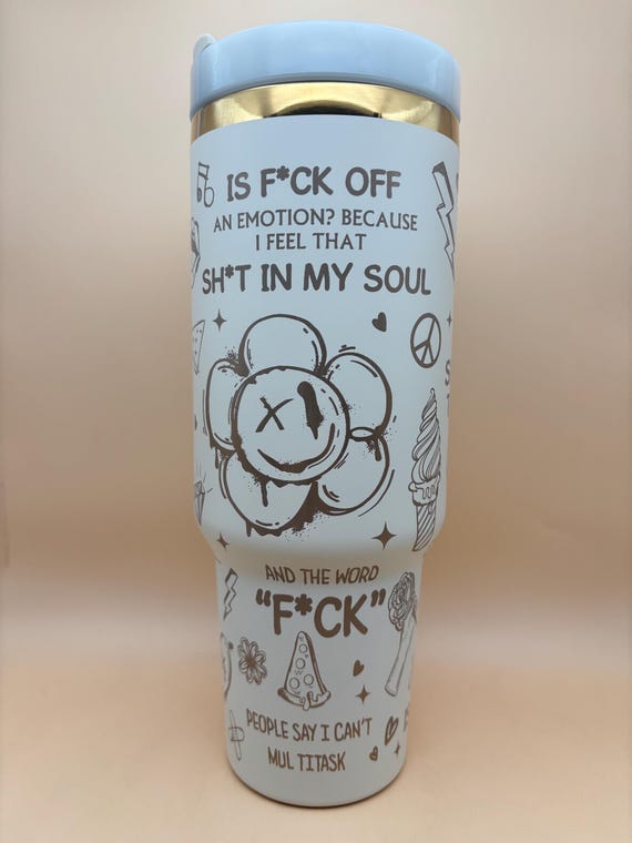 Zero F*cks Given 40oz Tumbler