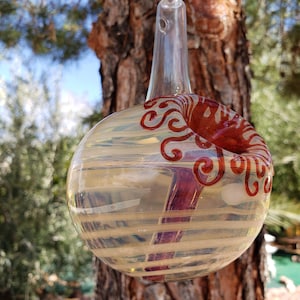 WT Best Glass Hummingbird Feeder, The Original One Piece Drip-less Hummingbird Feeder/ White. Free Gift Wrap image 5