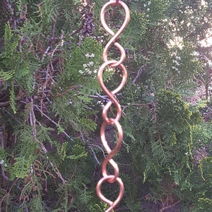 chn- Hanger, Chain, Extension, Handmade Copper Chain Extension, chain extension for hummingbird feeder