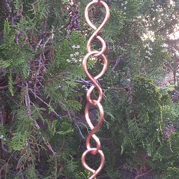 chn- Hanger, Chain, Extension, Handmade Copper Chain Extension, chain extension for hummingbird feeder