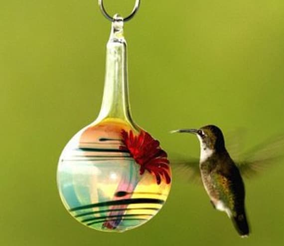 Co Hummingbird Feeder The Kennedy Style Hummingbird Feeder Etsy