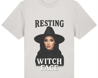 Resting Witch Face Funny Halloween T-Shirt