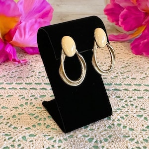 【DEPT】Silver&Gold Mini-Knocker Earring 925 Sterling Silver Gold Plated Lemon C Z & Glass Dook