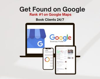 Google Business Profile Guide | Local SEO Workbook (Digital Download)