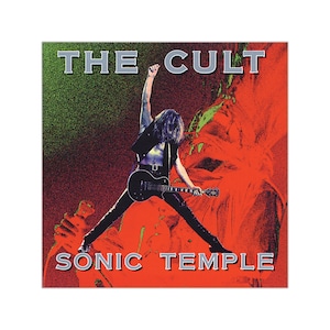 The Cult - Sonic Temple Vinyl Sticker - Choose from three sizes!