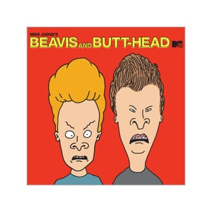 Pegatina de vinilo de Beavis y Butthead: ¡elige entre tres tamaños!