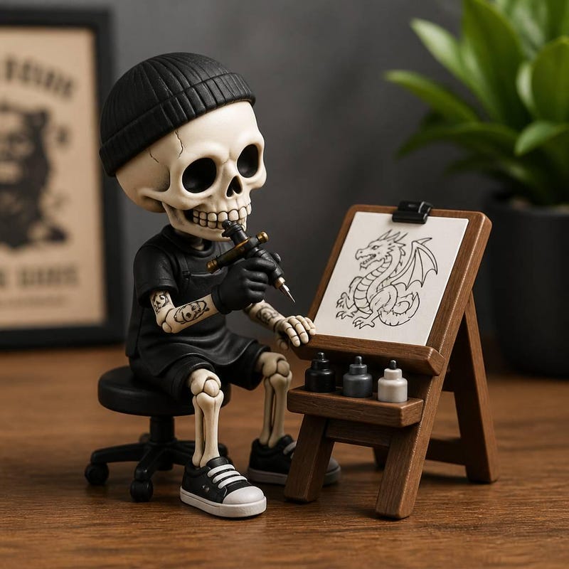 Tattoo Decor Desk - Etsy