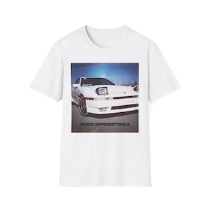 Toyota Supra Retro Car Graphic Tee, Unisex Softstyle T-Shirt for Car Lovers, Vintage Auto Gift, Unforgettable Design, Comfortable