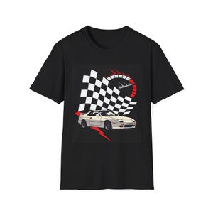 Supra Graphic T-Shirt - Unisex Softstyle Tee, Perfect for Car Enthusiasts, Gift for Father&#39;s Day, Birthday, Casual Wear, Racing Events