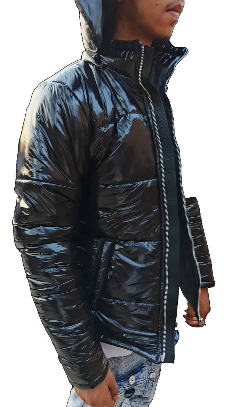 Video's over Wat is Heren Puffer Jacket Met Capuchon Warme Lichtgewicht Gevoerde Buitenkleding Winterjas