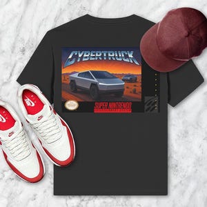 Retro Cyber Truck Tee for Trendy Tech Fans