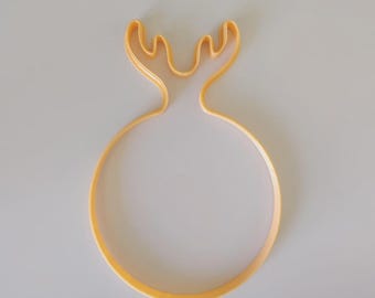 Deer Antler Handle Clay Cutter: 29cm Ceramic Slab Mold