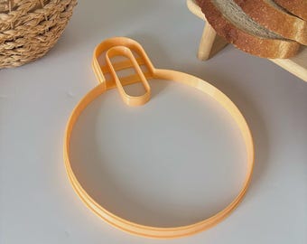 Round Clay Cutting Board Template: Ceramic & Polymer Clay, 29cm