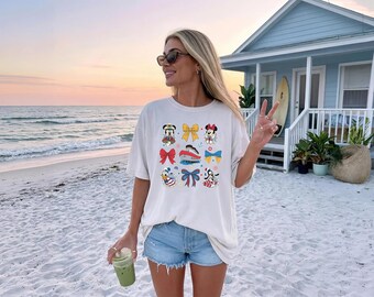 Disney Cruise Captain Mickey Shirt, Cute Nautical Cartoon Tee, Comfort Colors, Disney Cruise Vacation Outfit, Disney Characters