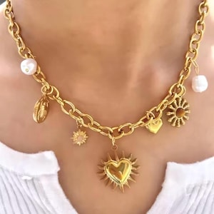 Trendy Stainless Steel Women&#39;s Pendant Necklace