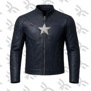 motorcycle jacket
gift for boys
real leather jacket
movie cosplay jacket
Men biker jacket
Superhero jacket
Movie jacket
gift for biker
Movie Cosplaycostume
Captain jacket
Marvel cosplay
Steve Rogers cosplay
Avenger cosplay