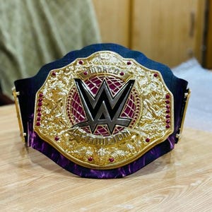 WWE Women Rhea Ripley Championship Belt,MAMI Always on Top,Wrestling Fan Gift,Personalized Title Belt Replica,WWE Memorabilia&quot;Gift for you.