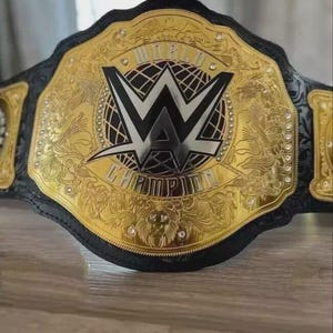 WWE World Heavyweight Championship Belt Replica – Pro Wrestling Title Belt Collectible Gift |  WWE Wrestling Title Belt | Gift for you.