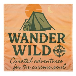 All-over print bandana