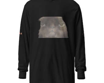 Kasàlà Vibes Spirit Animal-Lion Hooded long-sleeve tee