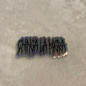 Holographic Chinga la migra (black)