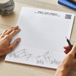 JW Letter Writing Paper | JW Printable | Letterheads | with QR Code