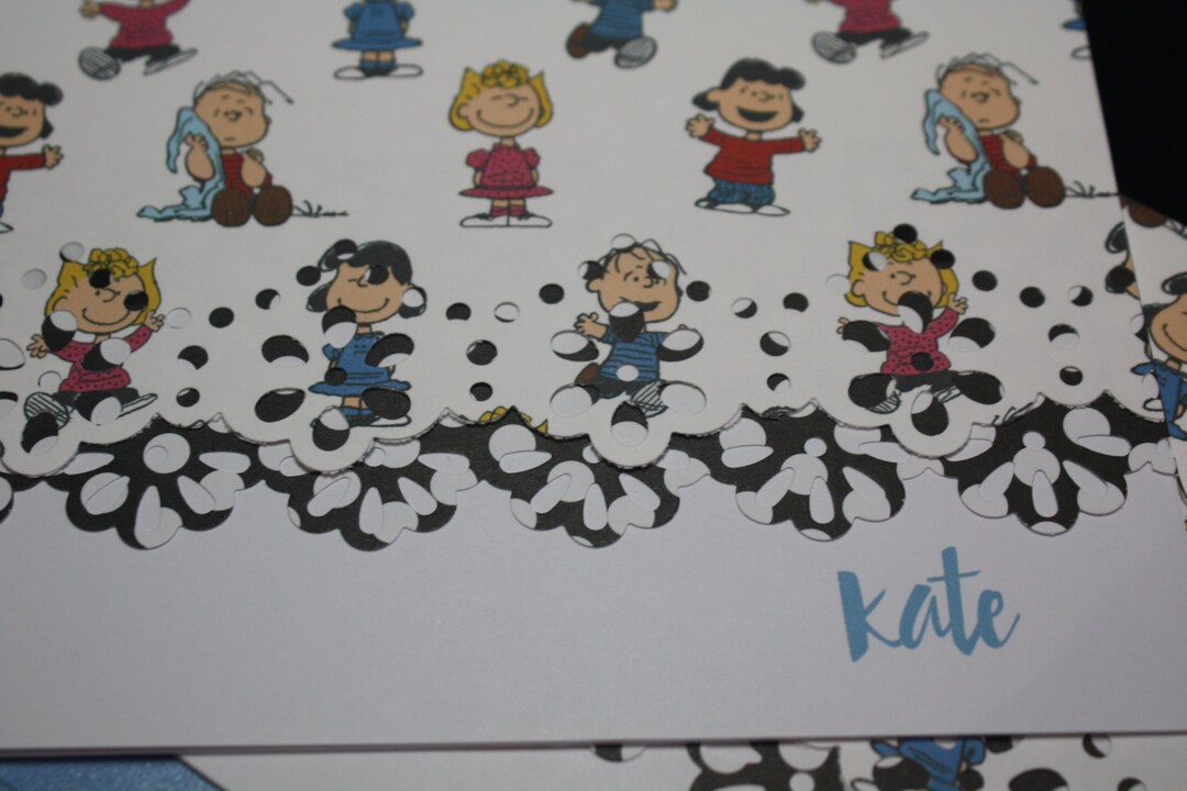 The Peanuts Gang Themed Note Cards - Etsy