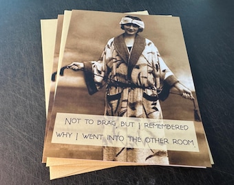 G&G -Not to brag, but I remembered why I went into the other room