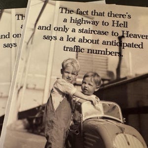 G&G - L'autoroute de l'enfer ; escalier vers le ciel