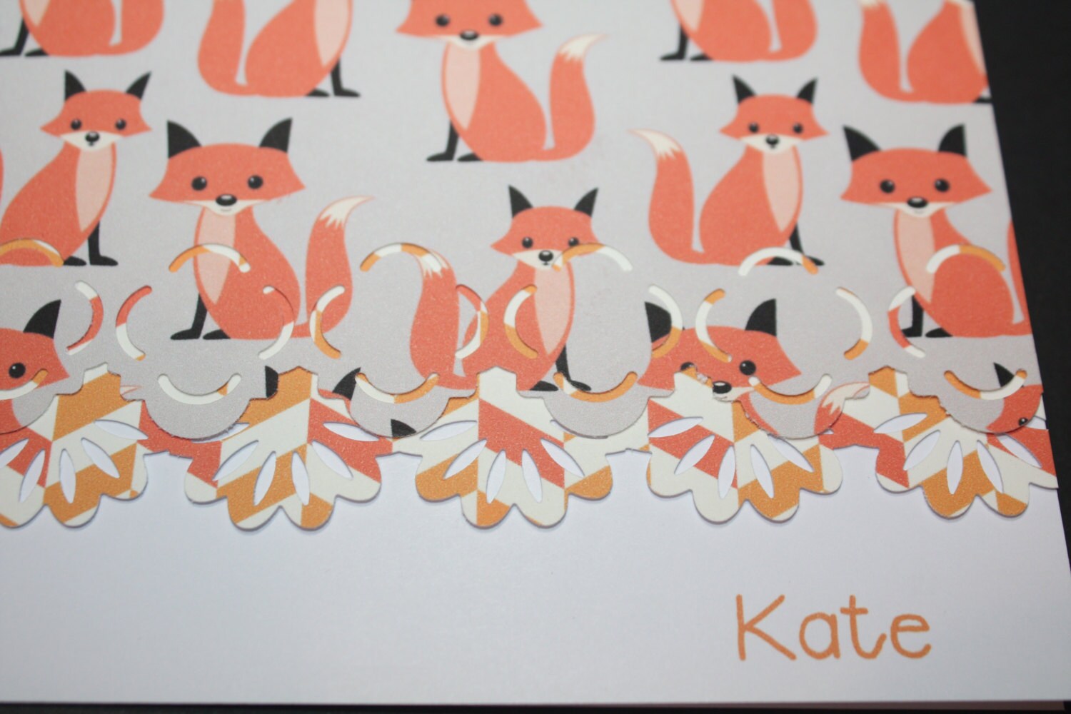 What Does the Fox Say Note Cards Can Be Personalized - Etsy