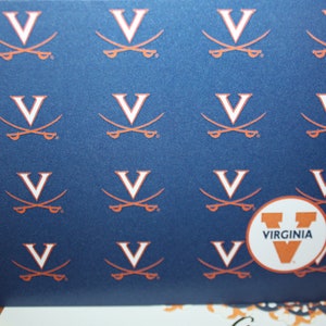 Handcrafted University of Virginia Notecards