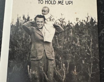 F-2 Vintage Father's Day; ... Thank you for always being there for me.