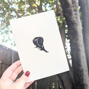 Wineflower Linocut Print – Texas Wildflower Botanical Art – Hand-Carved Block Print – Nature Wall Art – Cottagecore Home Decor