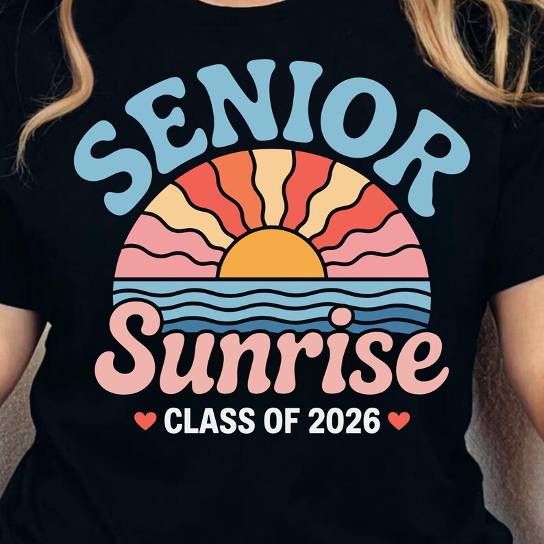 Sunrise Senior 2026 PNG SVG, Senior png, Retro Senior klass 2026, examenspresent 2026, Senior är 2026, Senior examenspresent bild 8