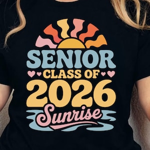 Sunrise Senior 2026 PNG SVG, Senior png, Retro Senior klass 2026, examenspresent 2026, Senior är 2026, Senior examenspresent bild 3