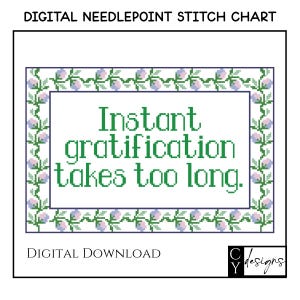 Sofortige Gratifikation Nadelspitze Digitaler Stichführer