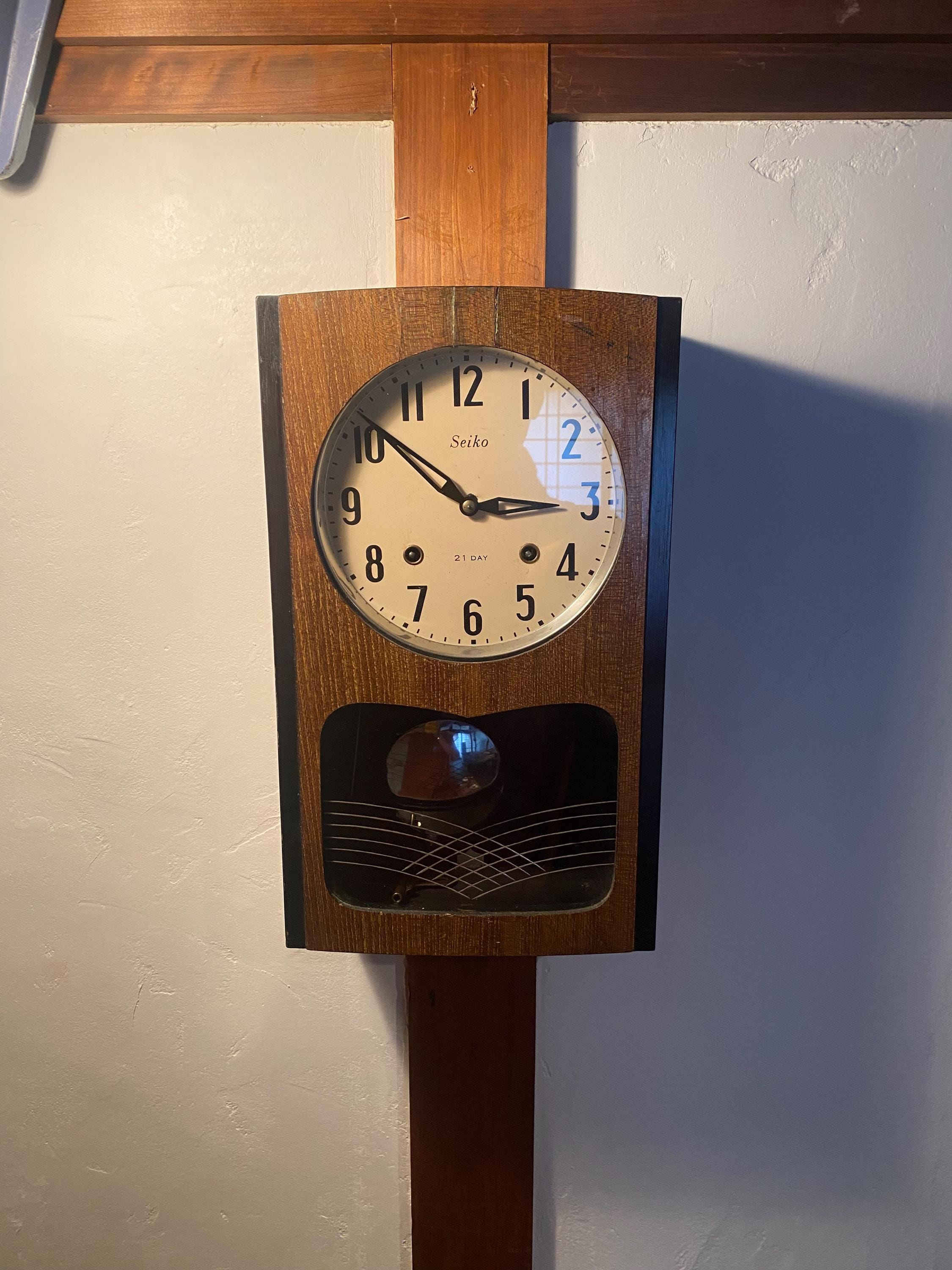 Seiko Pendulum Clock - Etsy