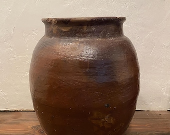 日本の江戸時代陶器の壺、19世紀初頭 - Etsy 日本