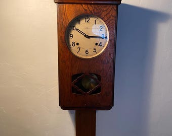 ⑥ TAISYO EIGHT-DAY SPRING CLOCK 掛時計 大正時計 ⑥ TAISYO EIGHT