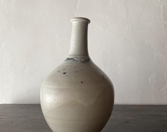 アンティーク伊万里藍花瓶｜徳利風花瓶｜わびさび陶器 - Etsy