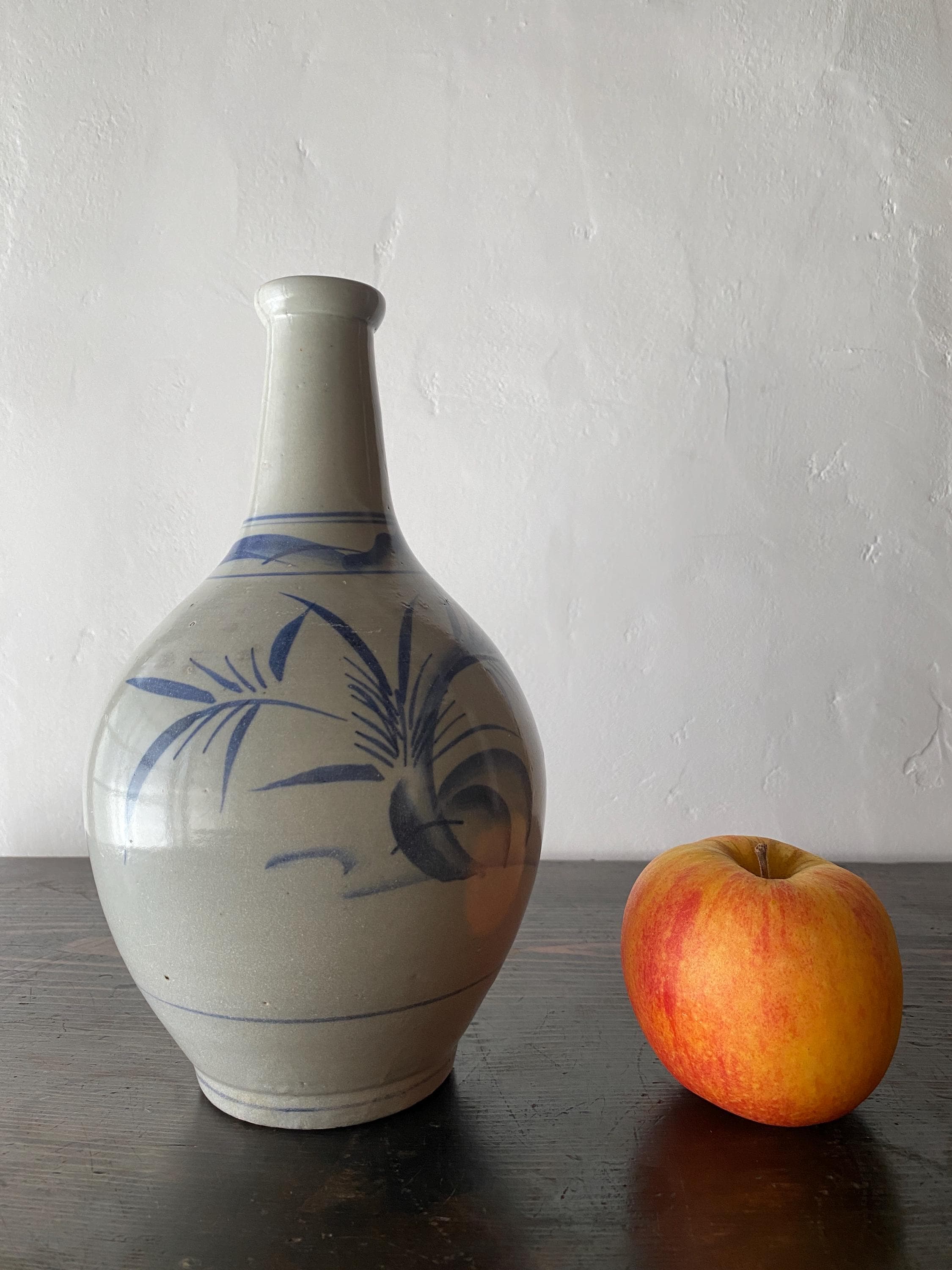 アンティーク伊万里藍花瓶｜徳利風花瓶｜わびさび陶器 - Etsy