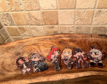 Gachiakuta Charms | Epoxy Acrylic Keychain Charms