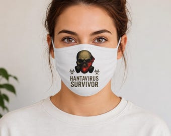 Hantavirus Survivor Mask | Biohazard Protection Cover | Protect Every Breath