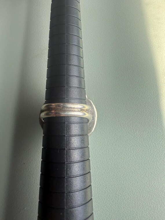 Vintage Navajo Sterling 925 Turquoise Statement R… - image 4