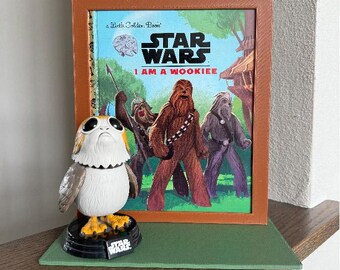 Star Wars Porg & Wookiee Book Display: 3D Printed Standeez