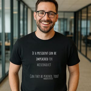 Funny President Pun T-Shirt: Political Humor Wordplay Tee