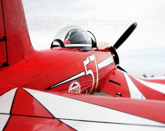 RED Corsair F2G, aviation art photograph, airplane photo, for a pilot or aviation enthusiast